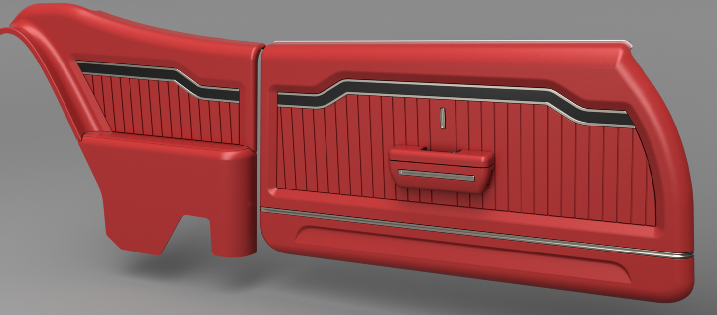 '68 - 72 Chevelle Hardtop Doors & Rear Panels