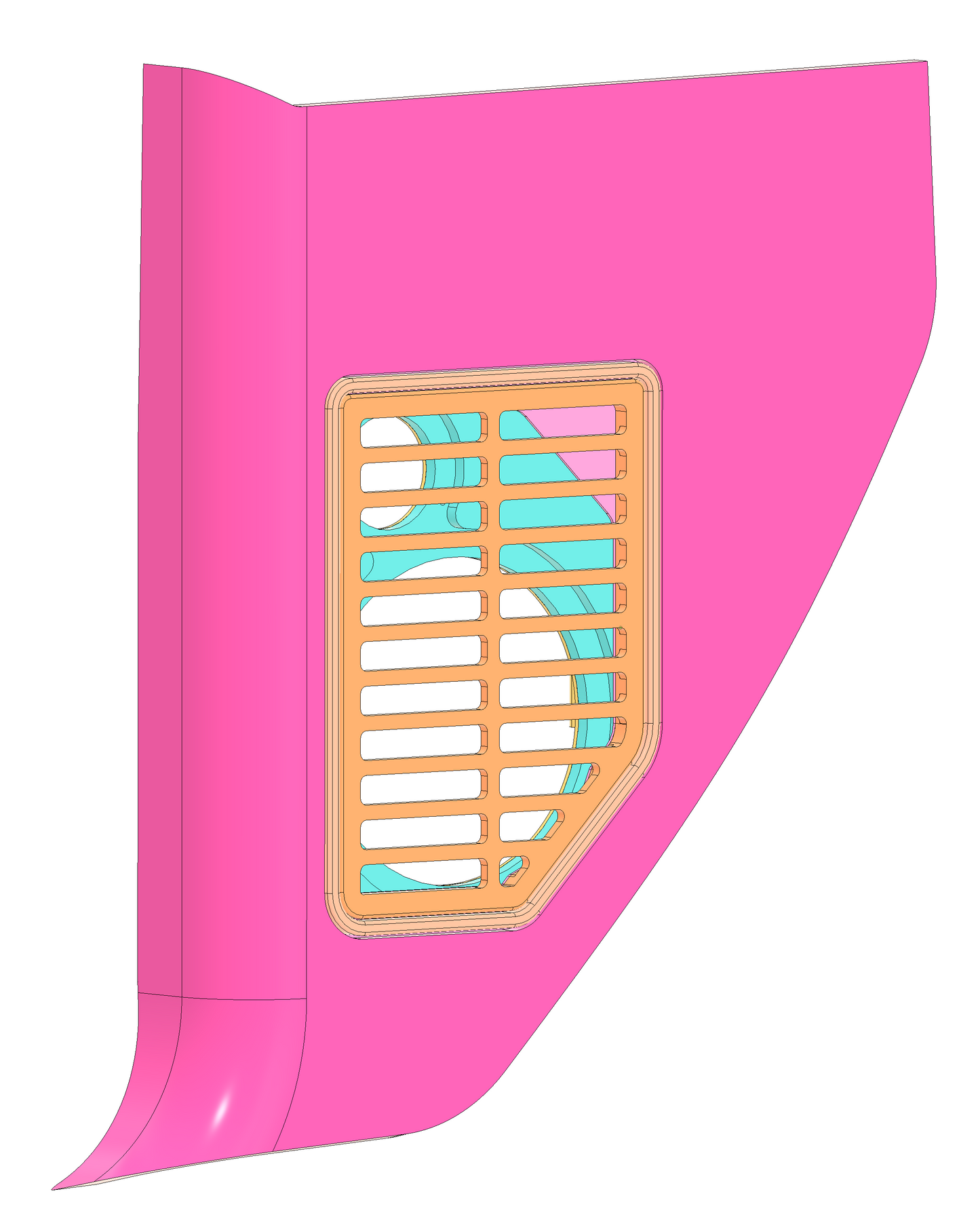 '67 - '72 K5 Blazer Kick Panels